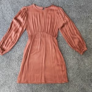Zara mini satin dress